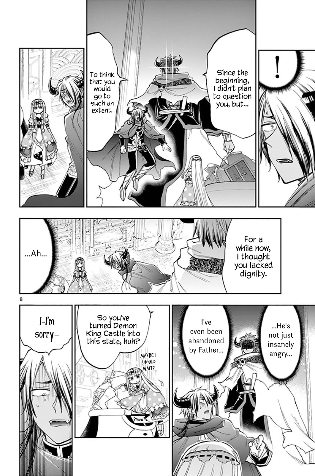Maou-jou de Oyasumi Chapter 129 page 8 - Chapter 129