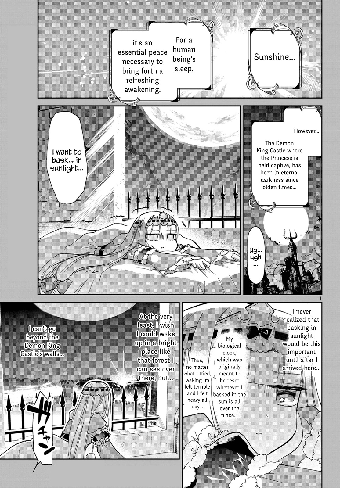 Maou-jou de Oyasumi Chapter 13 page 1 - Chapter 13: Head to the Sacred Treasure Forest!