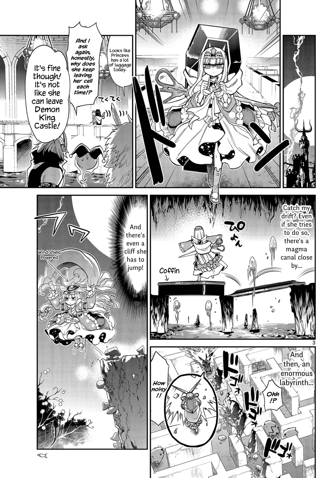 Maou-jou de Oyasumi Chapter 13 page 3 - Chapter 13: Head to the Sacred Treasure Forest!