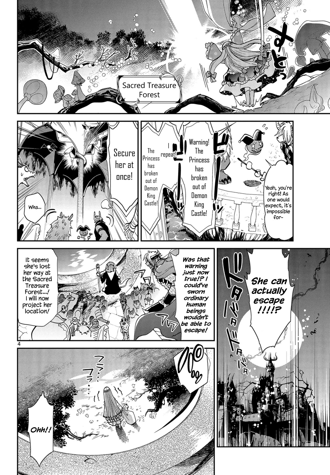 Maou-jou de Oyasumi Chapter 13 page 4 - Chapter 13: Head to the Sacred Treasure Forest!