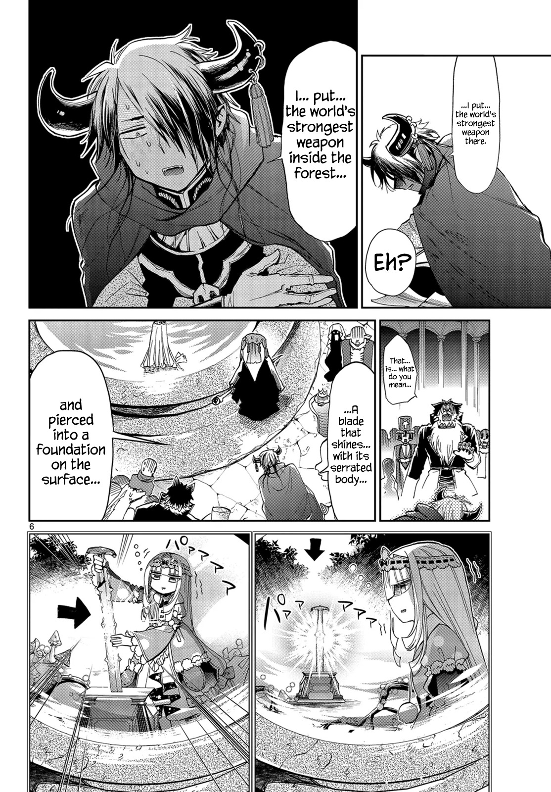 Maou-jou de Oyasumi Chapter 13 page 6 - Chapter 13: Head to the Sacred Treasure Forest!