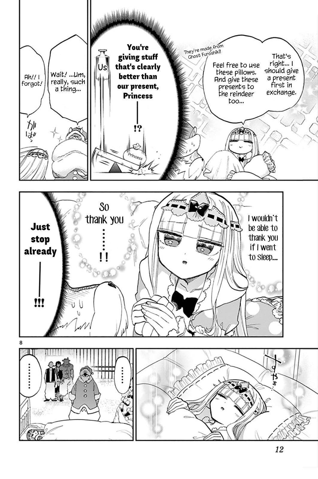 Maou-jou de Oyasumi Chapter 131 page 11 - Chapter 131: Overdue Santa-san