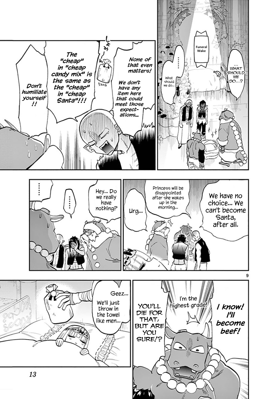 Maou-jou de Oyasumi Chapter 131 page 12 - Chapter 131: Overdue Santa-san