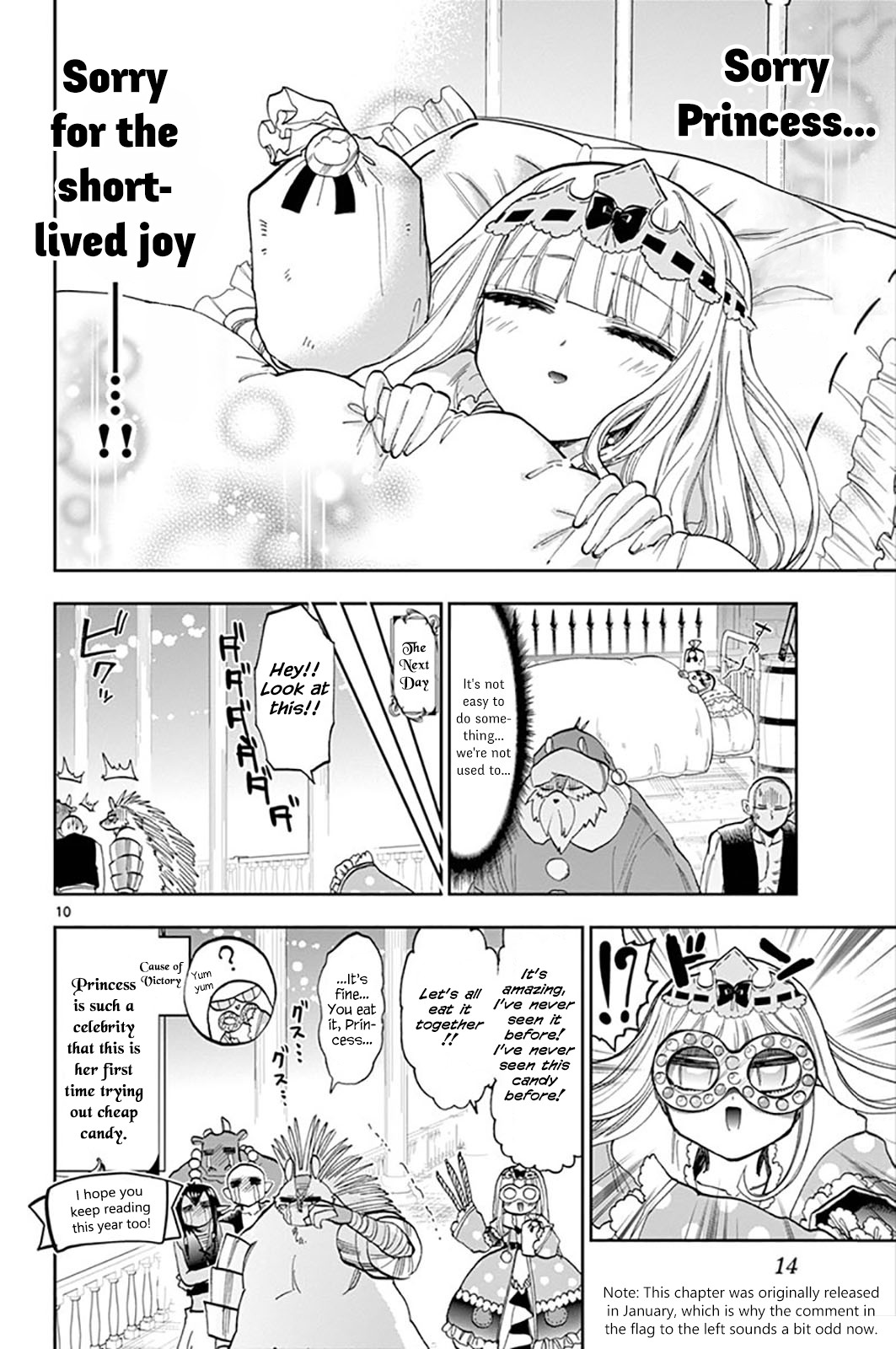 Maou-jou de Oyasumi Chapter 131 page 13 - Chapter 131: Overdue Santa-san