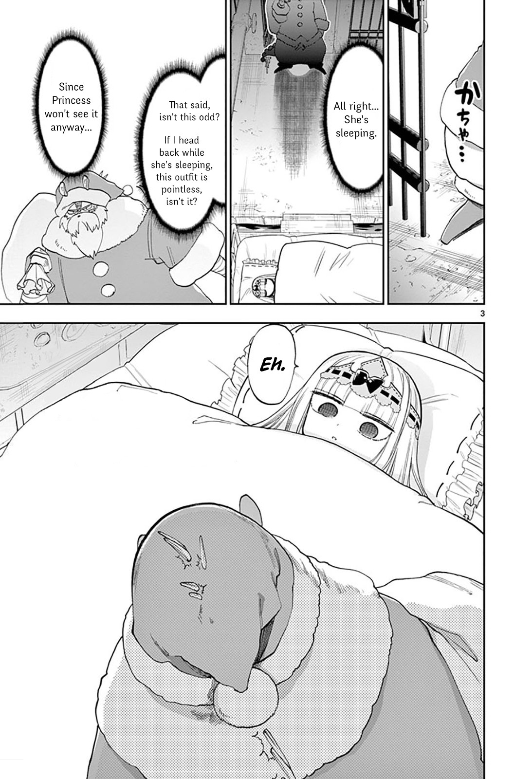 Maou-jou de Oyasumi Chapter 131 page 6 - Chapter 131: Overdue Santa-san