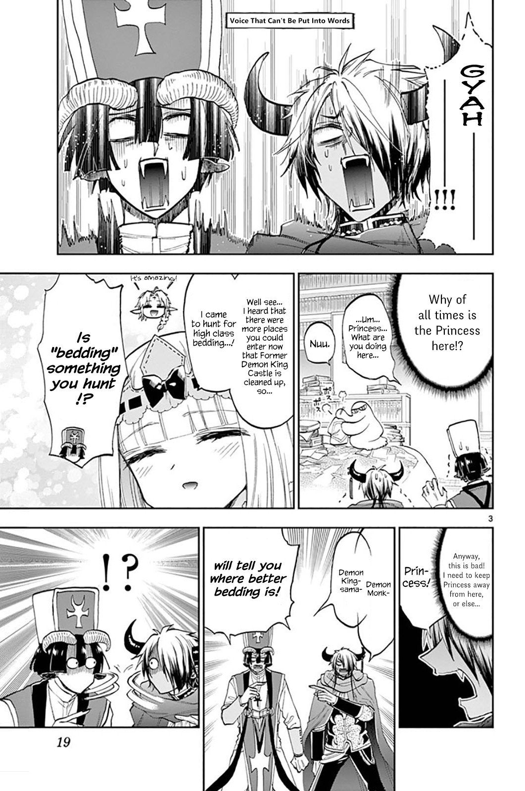 Maou-jou de Oyasumi Chapter 132 page 3 - Chapter 132: You Were Young That Time
