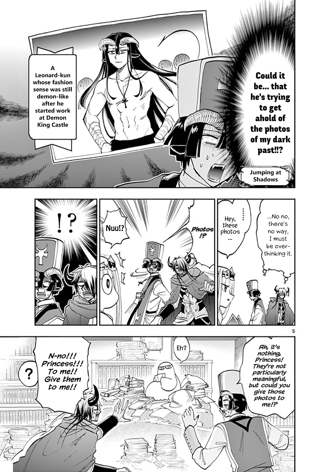 Maou-jou de Oyasumi Chapter 132 page 5 - Chapter 132: You Were Young That Time