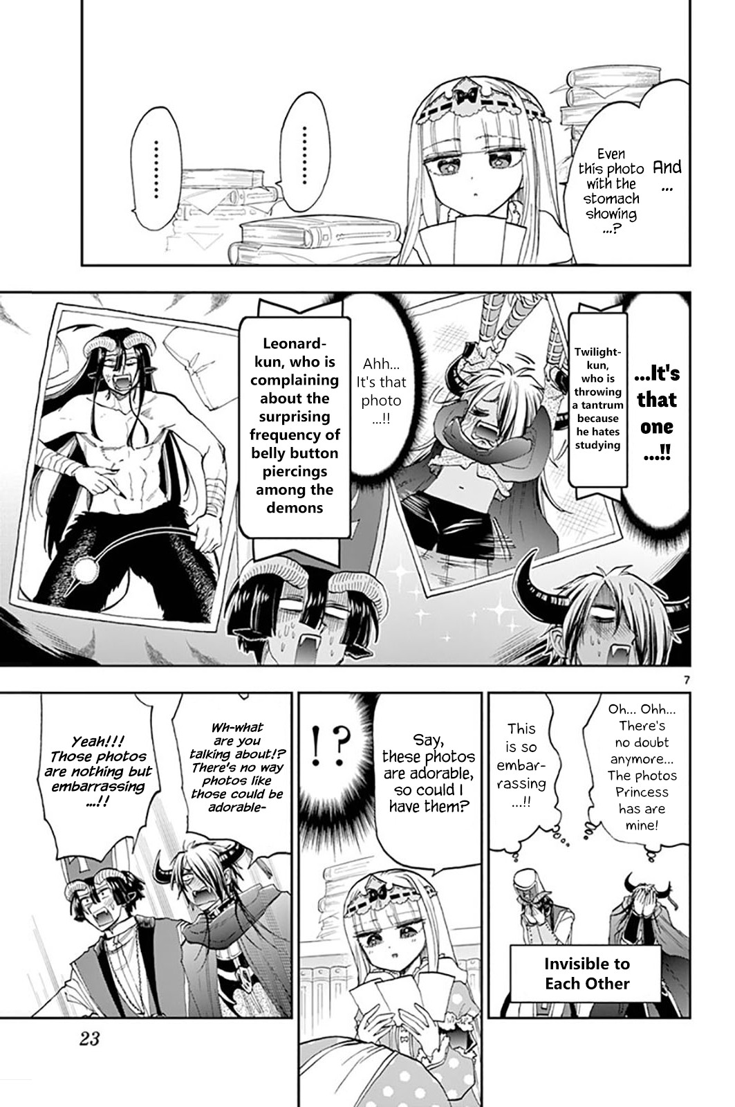 Maou-jou de Oyasumi Chapter 132 page 7 - Chapter 132: You Were Young That Time