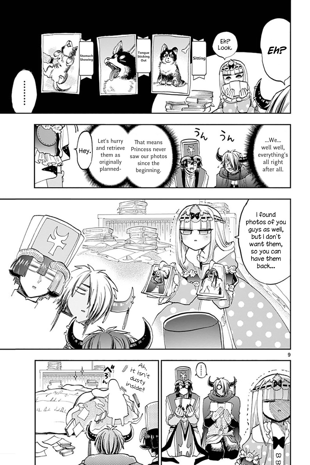 Maou-jou de Oyasumi Chapter 132 page 9 - Chapter 132: You Were Young That Time
