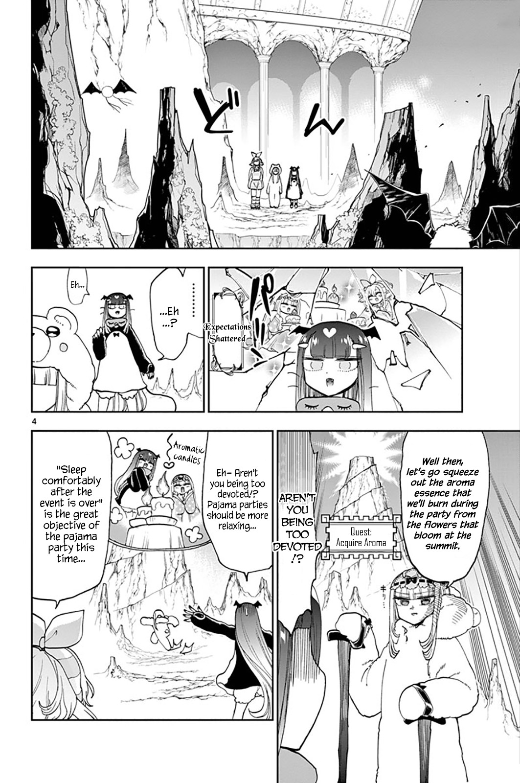 Maou-jou de Oyasumi Chapter 133 page 4 - Chapter 133: I'll Give All I've Got For Both Hobbies and Work!