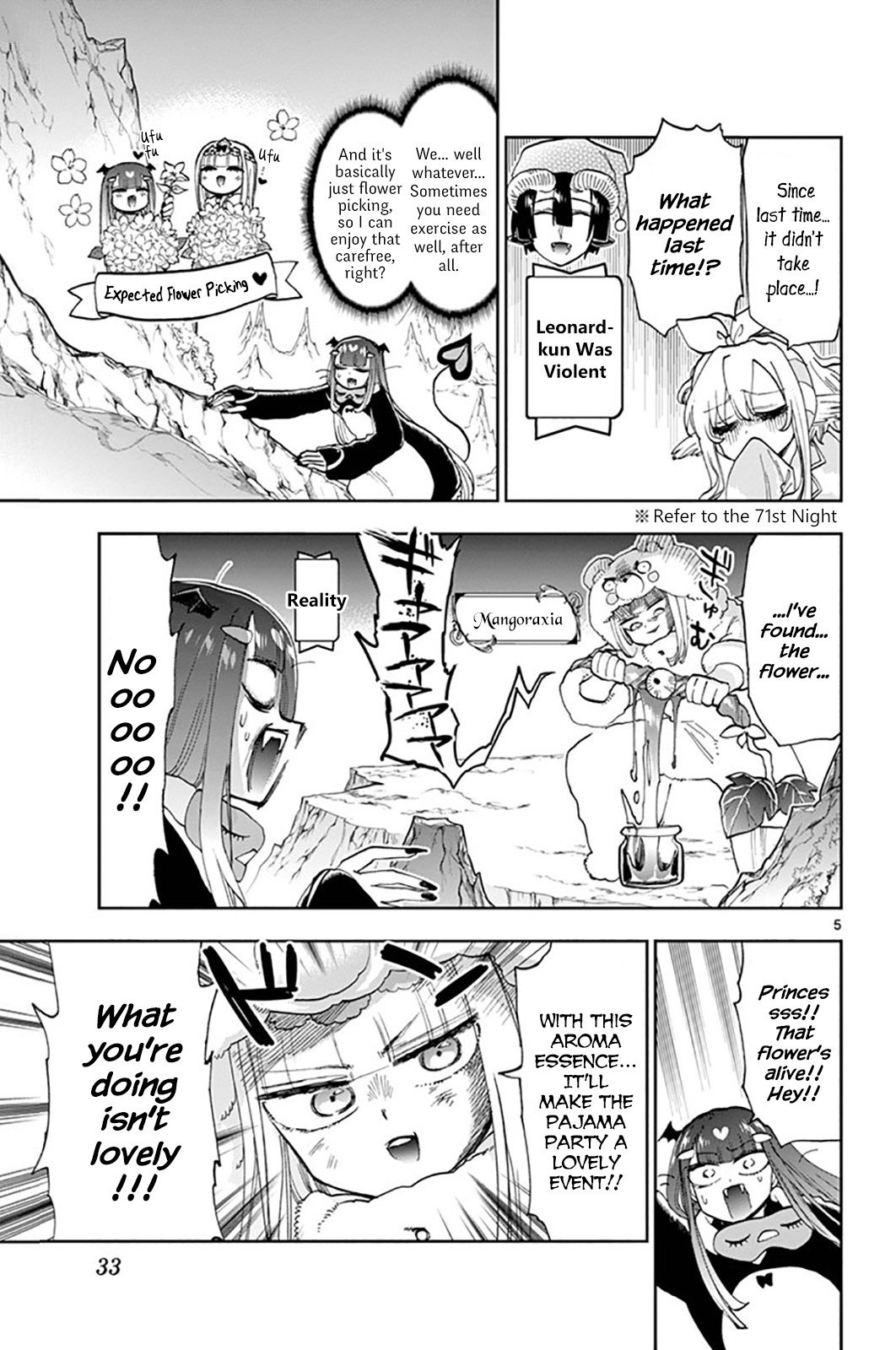 Maou-jou de Oyasumi Chapter 133 page 5 - Chapter 133: I'll Give All I've Got For Both Hobbies and Work!
