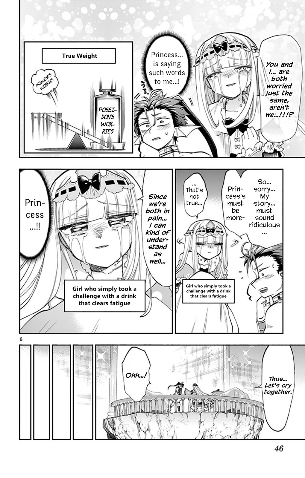 Maou-jou de Oyasumi Chapter 134 page 6 - Chapter 134: Lamenting Boy & Girl