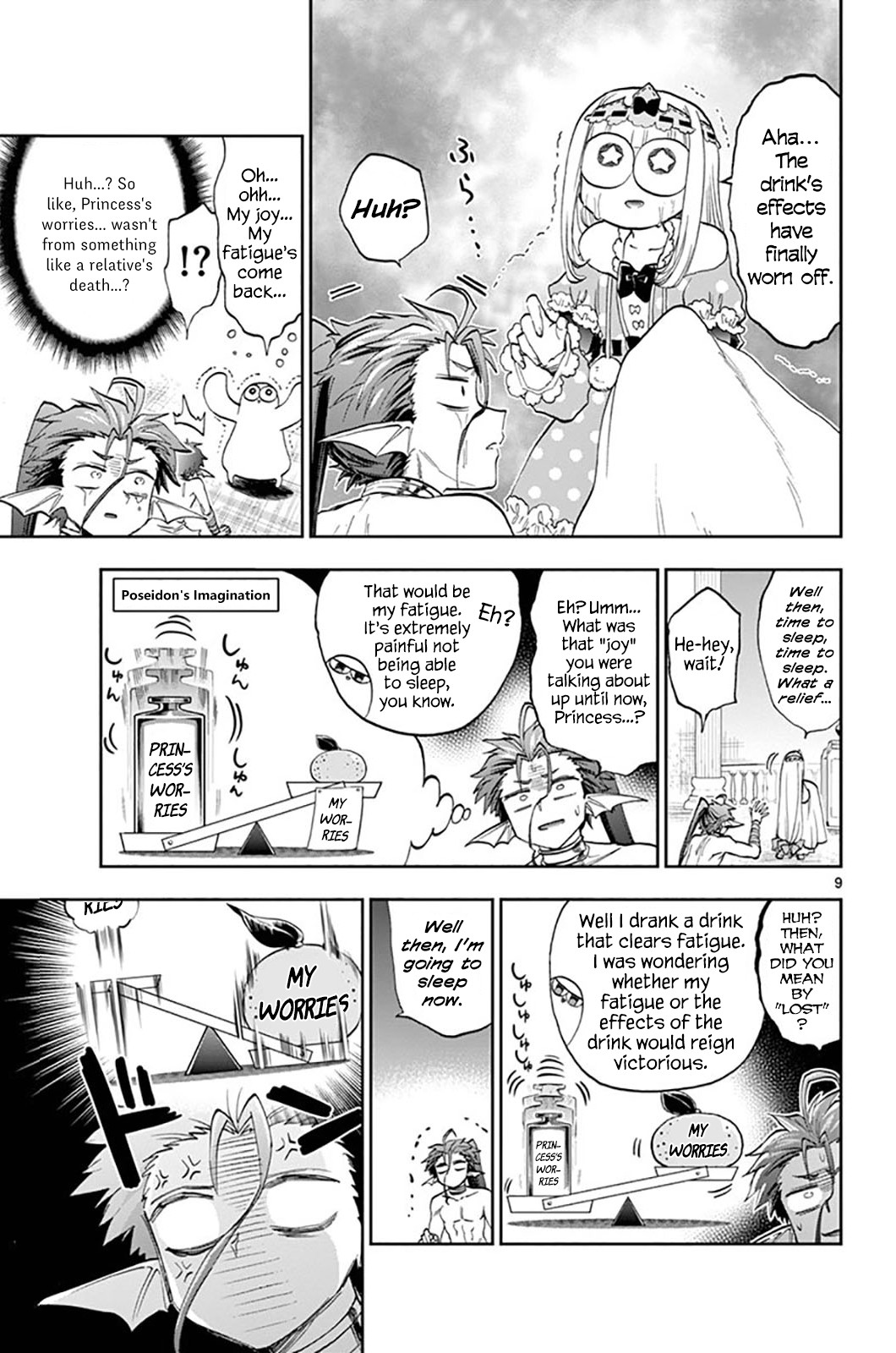 Maou-jou de Oyasumi Chapter 134 page 9 - Chapter 134: Lamenting Boy & Girl