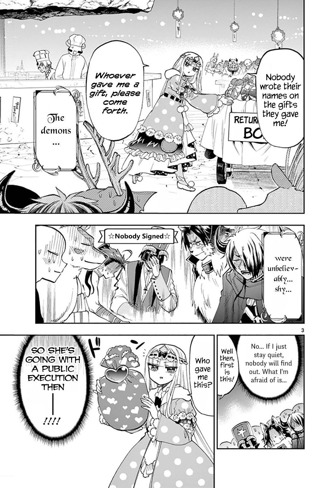 Maou-jou de Oyasumi Chapter 135 page 3 - Chapter 135: I Thought There Was Anonymity