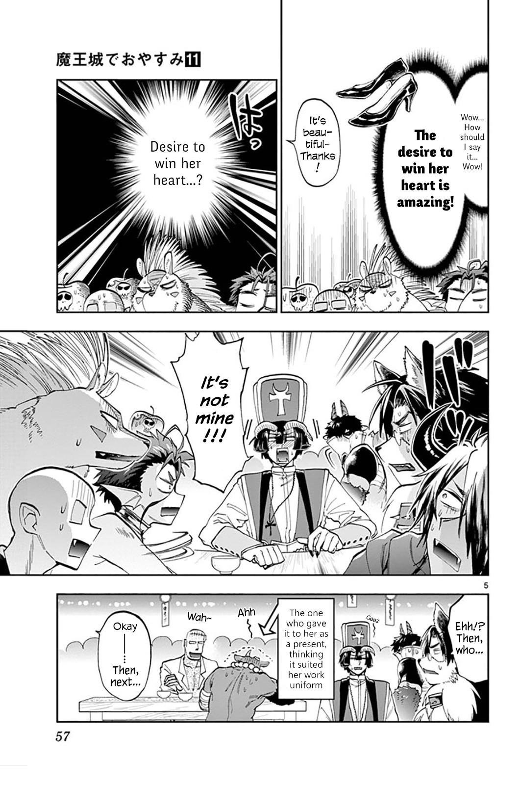 Maou-jou de Oyasumi Chapter 135 page 5 - Chapter 135: I Thought There Was Anonymity