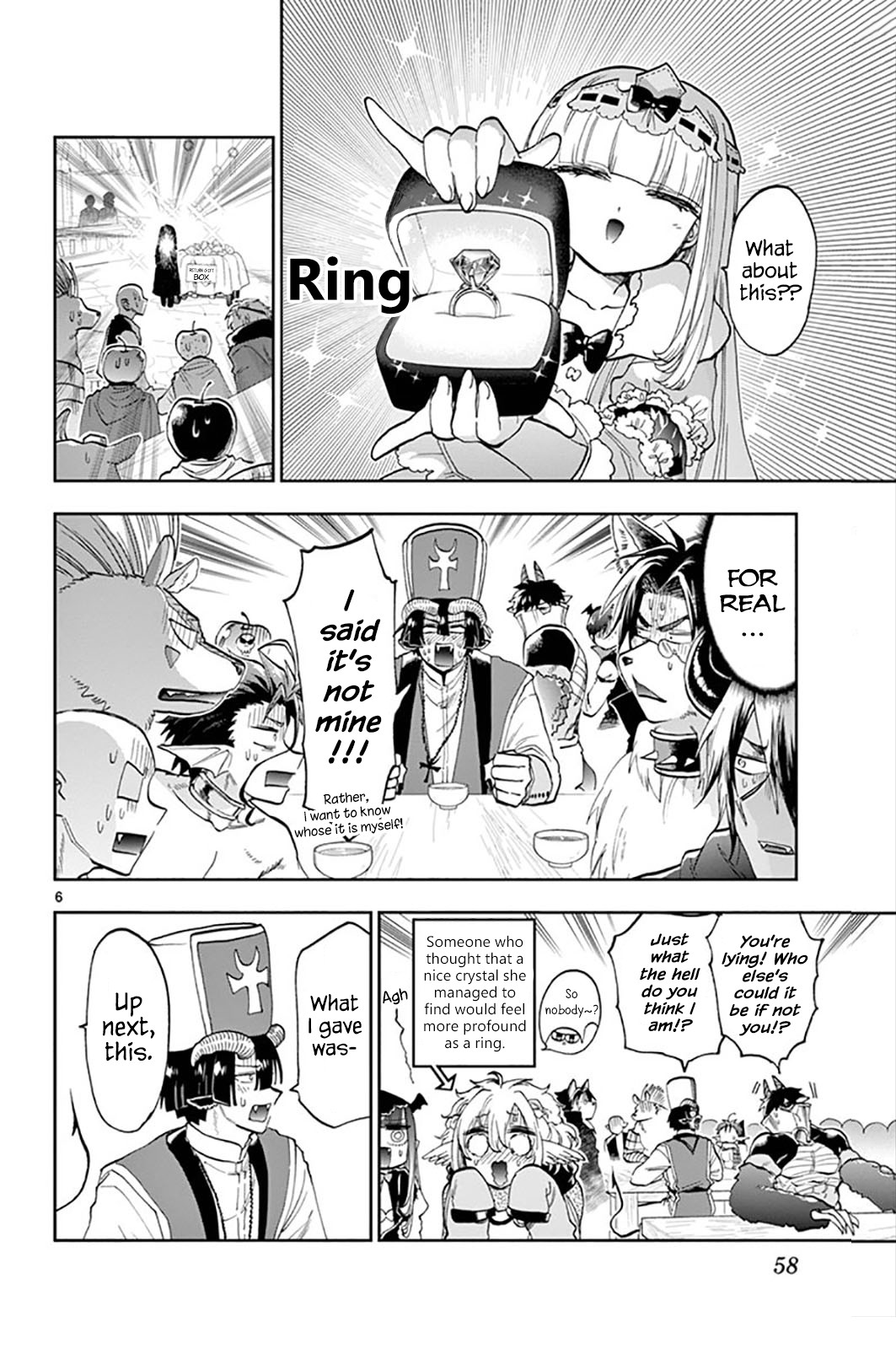 Maou-jou de Oyasumi Chapter 135 page 6 - Chapter 135: I Thought There Was Anonymity