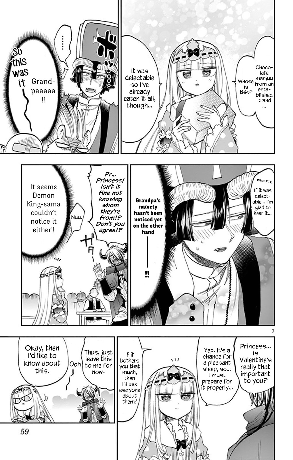 Maou-jou de Oyasumi Chapter 135 page 7 - Chapter 135: I Thought There Was Anonymity