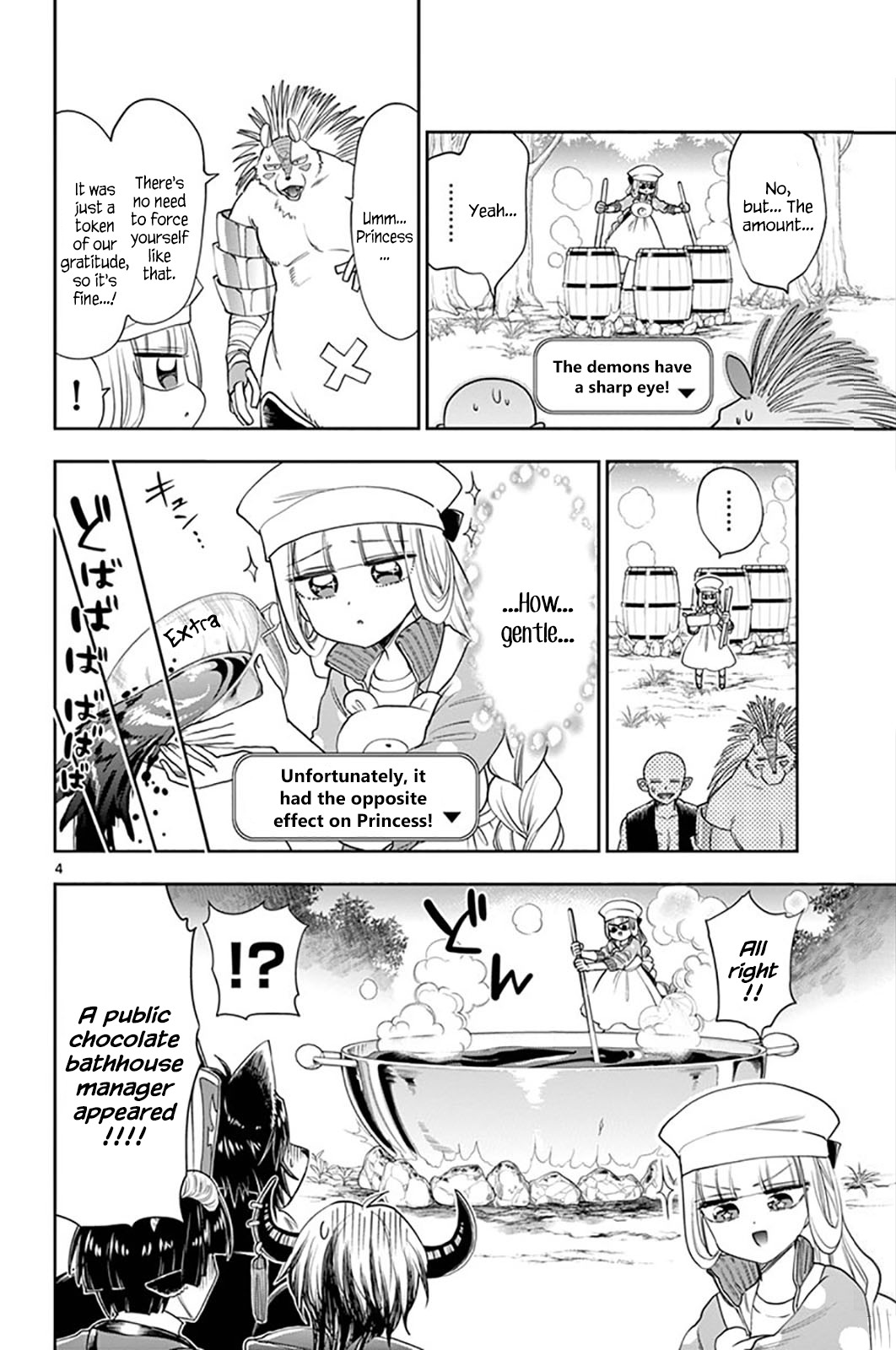 Maou-jou de Oyasumi Chapter 136 page 4 - Chapter 136: Suyaris and the Chocolate Demon King Castle