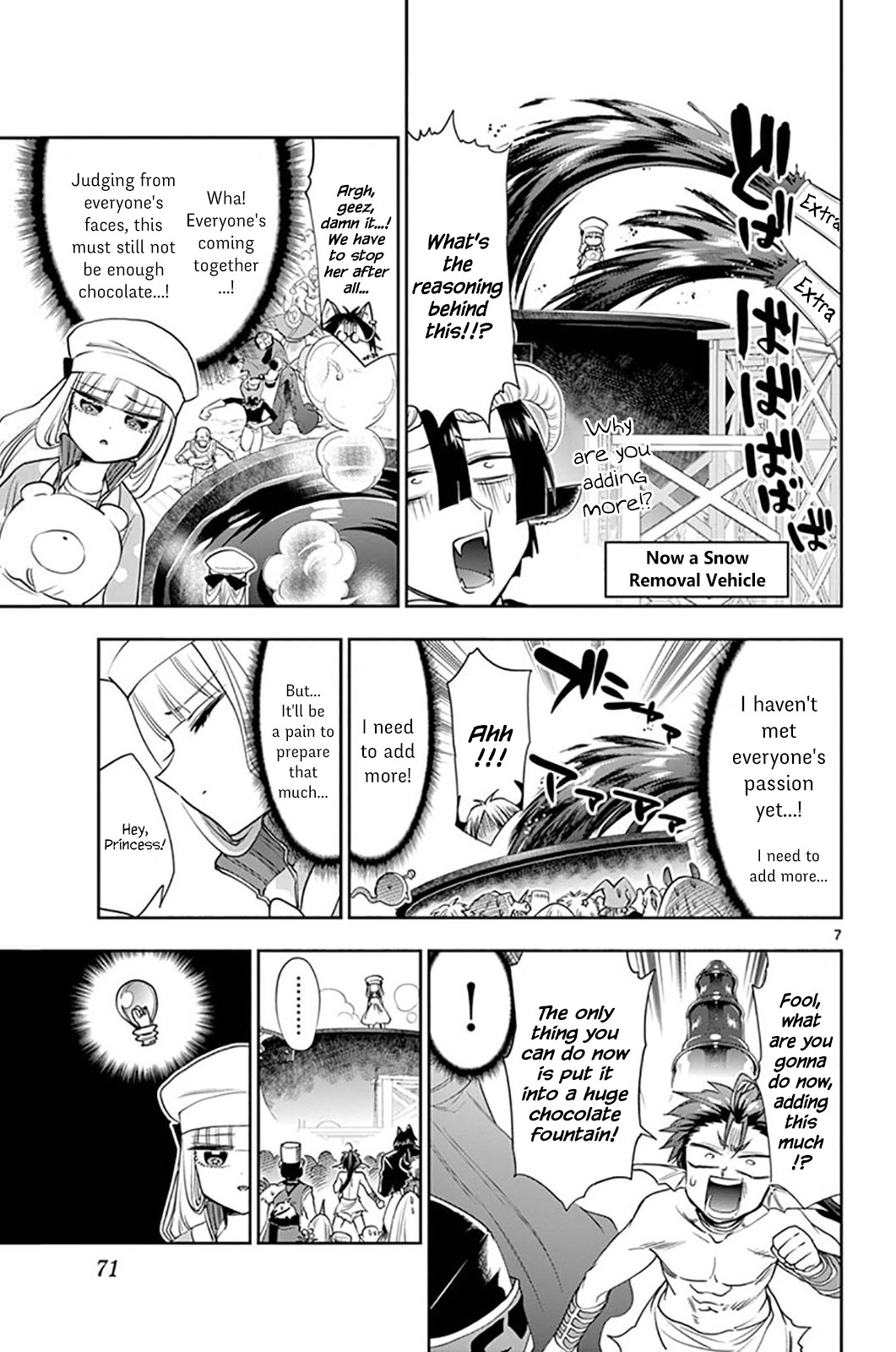 Maou-jou de Oyasumi Chapter 136 page 7 - Chapter 136: Suyaris and the Chocolate Demon King Castle