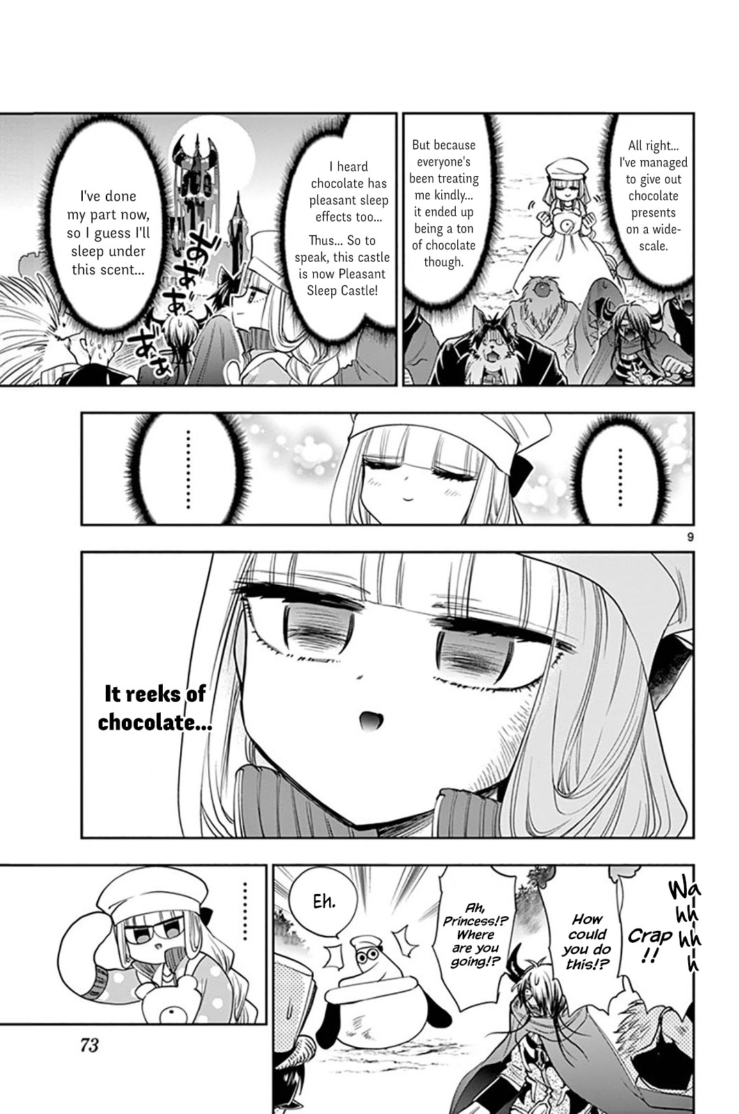 Maou-jou de Oyasumi Chapter 136 page 9 - Chapter 136: Suyaris and the Chocolate Demon King Castle