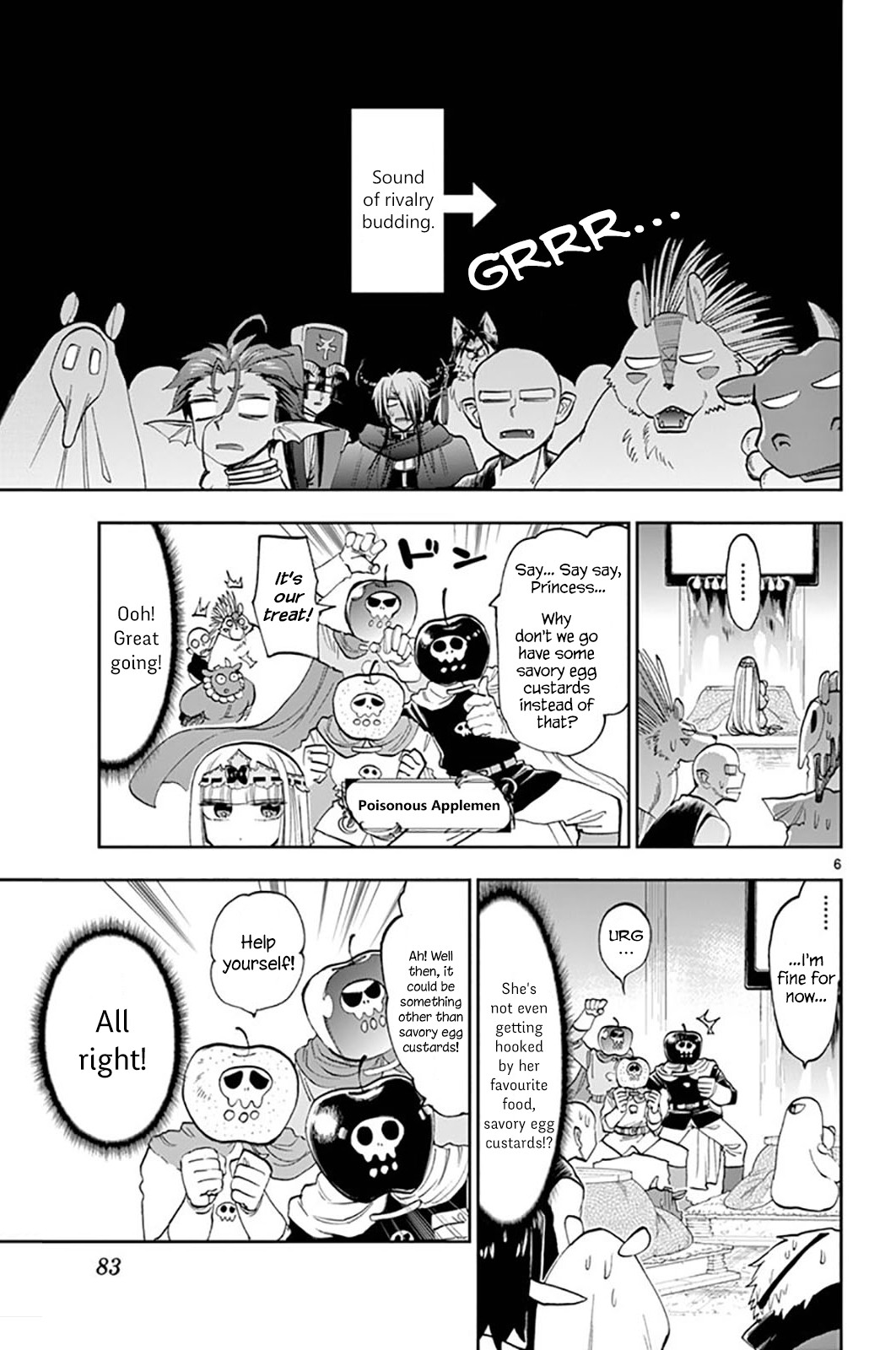 Maou-jou de Oyasumi Chapter 137 page 6 - Chapter 137: Look This Way! Suyaris!