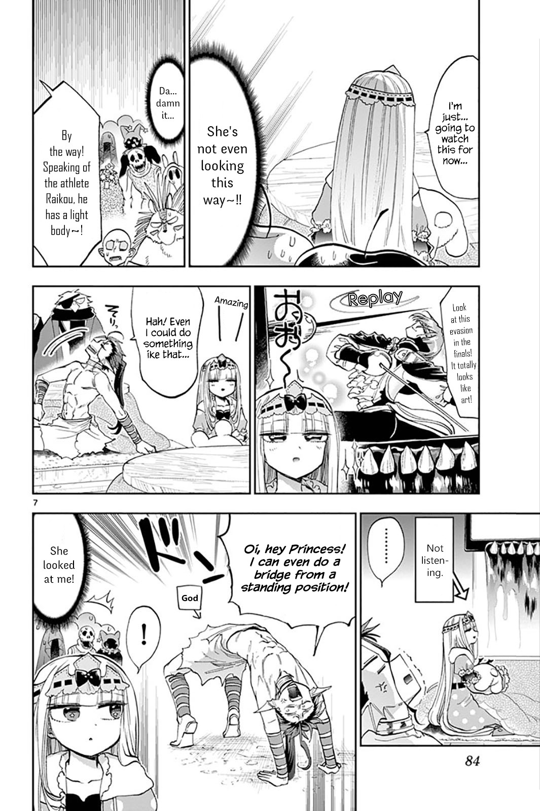 Maou-jou de Oyasumi Chapter 137 page 7 - Chapter 137: Look This Way! Suyaris!