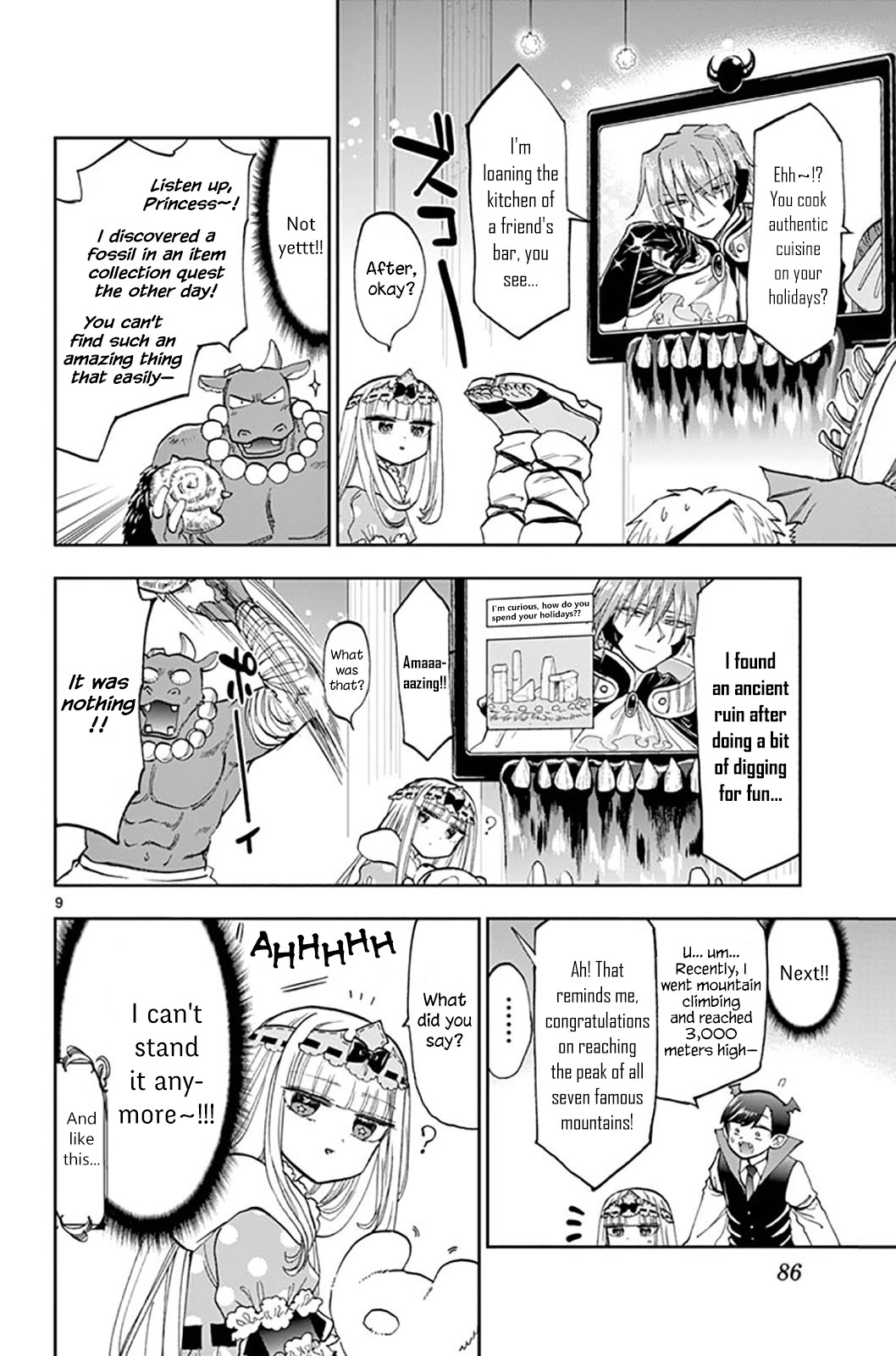Maou-jou de Oyasumi Chapter 137 page 9 - Chapter 137: Look This Way! Suyaris!