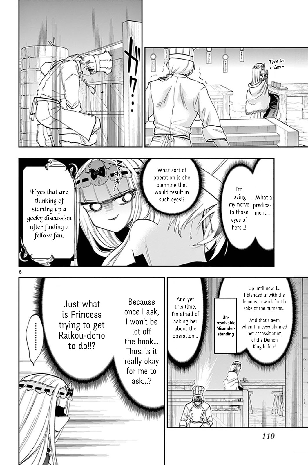 Maou-jou de Oyasumi Chapter 139 page 6 - Chapter 139: I'm Sincerely Sorry