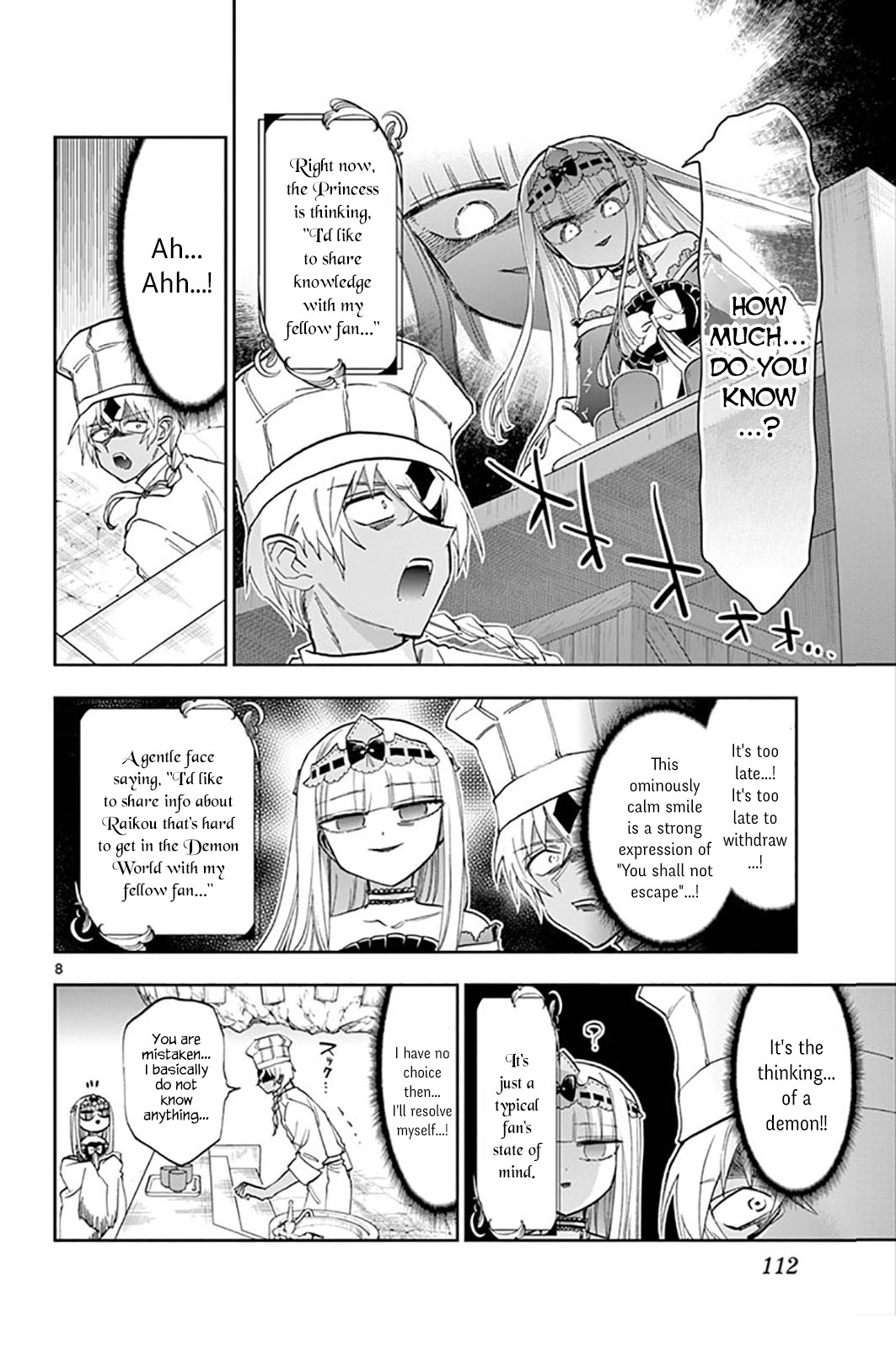 Maou-jou de Oyasumi Chapter 139 page 8 - Chapter 139: I'm Sincerely Sorry