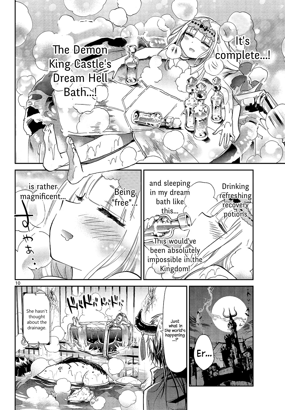 Maou-jou de Oyasumi Chapter 14 page 10 - Chapter 14: The Steam Killing Demon