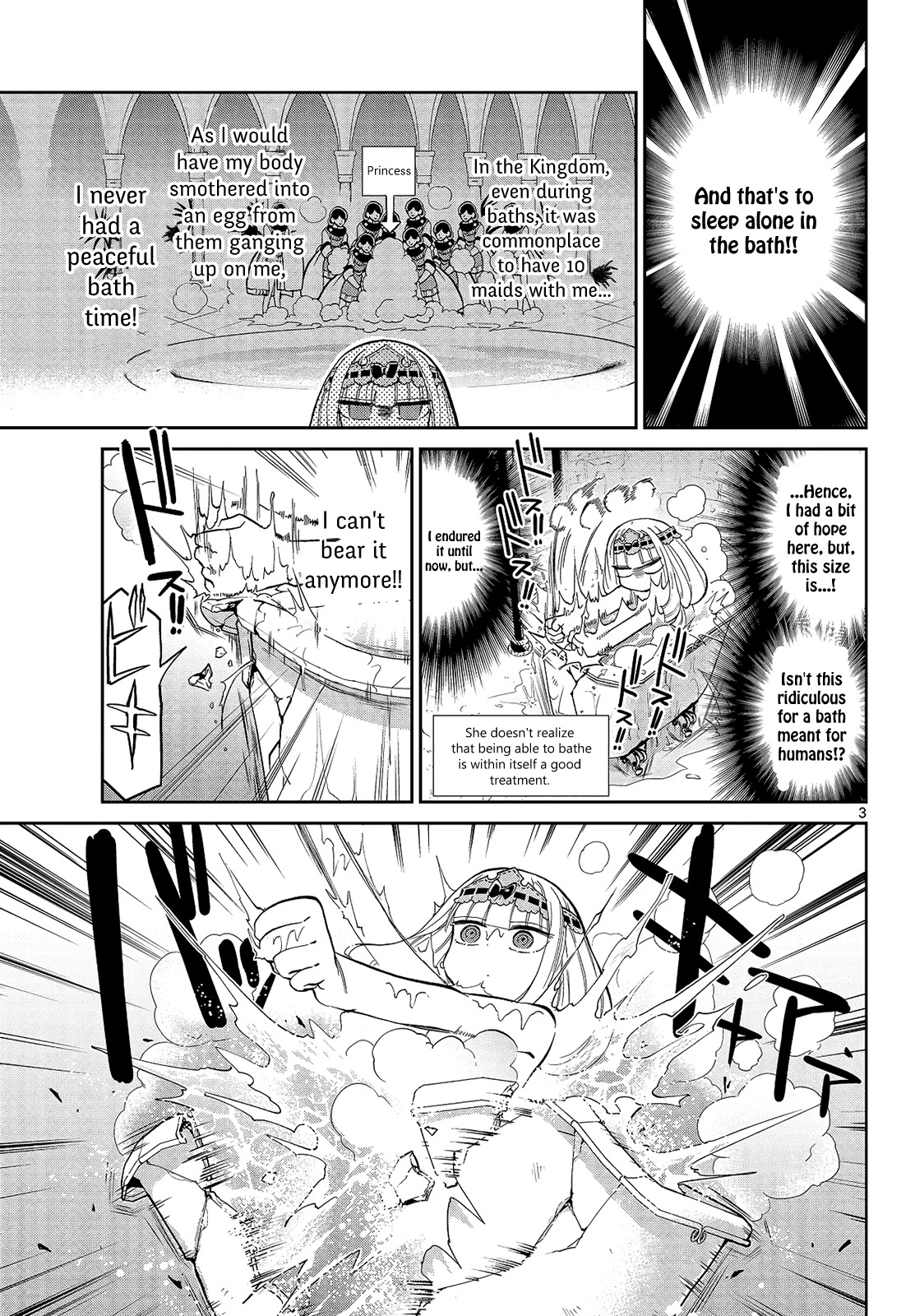 Maou-jou de Oyasumi Chapter 14 page 3 - Chapter 14: The Steam Killing Demon