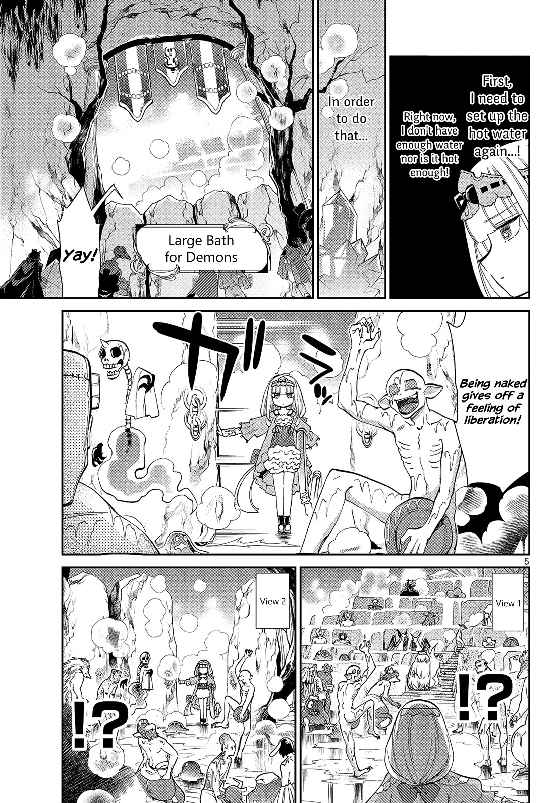 Maou-jou de Oyasumi Chapter 14 page 5 - Chapter 14: The Steam Killing Demon