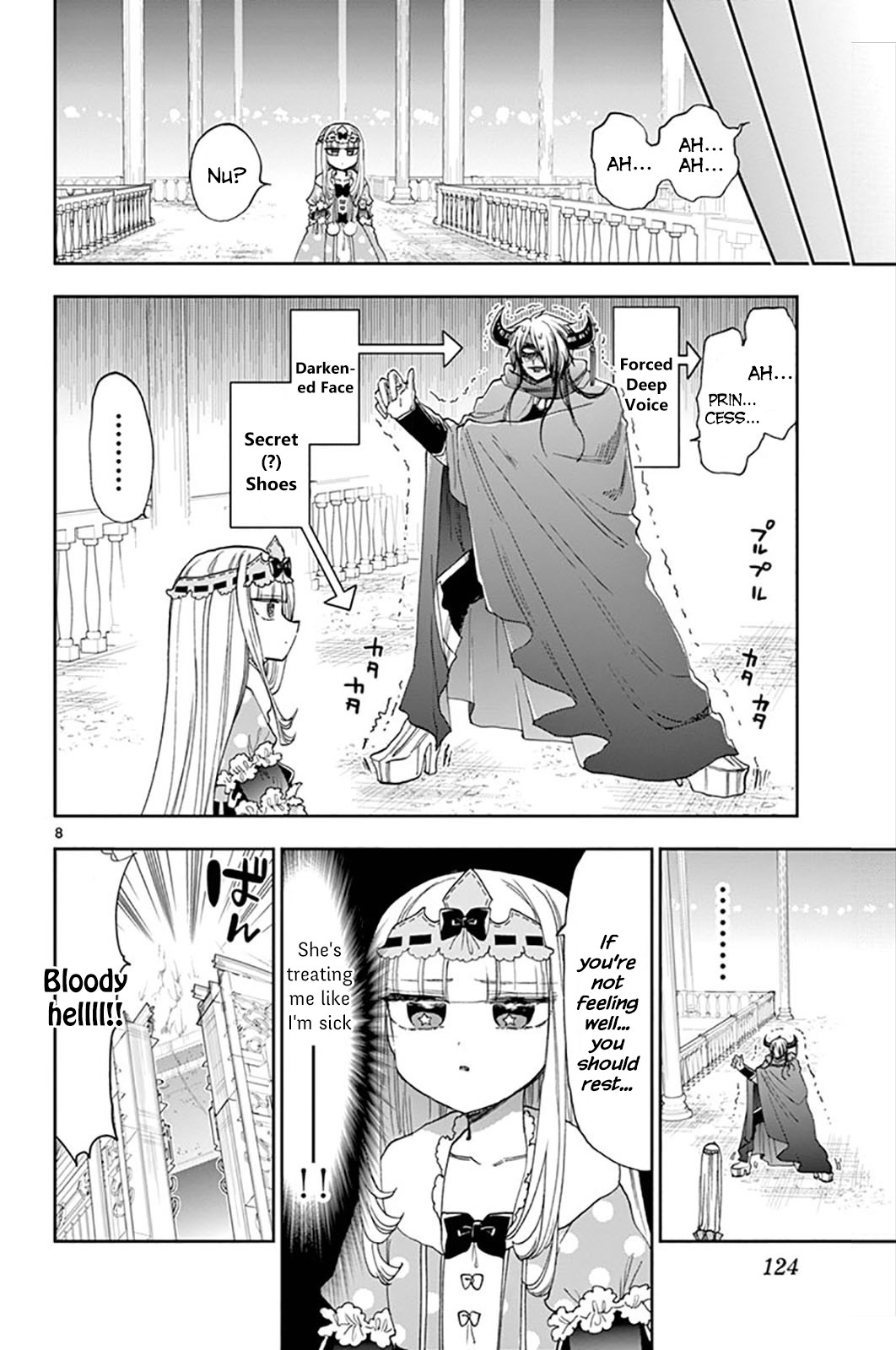 Maou-jou de Oyasumi Chapter 140 page 8 - Chapter 140: Demon King-Sama is Arrogant