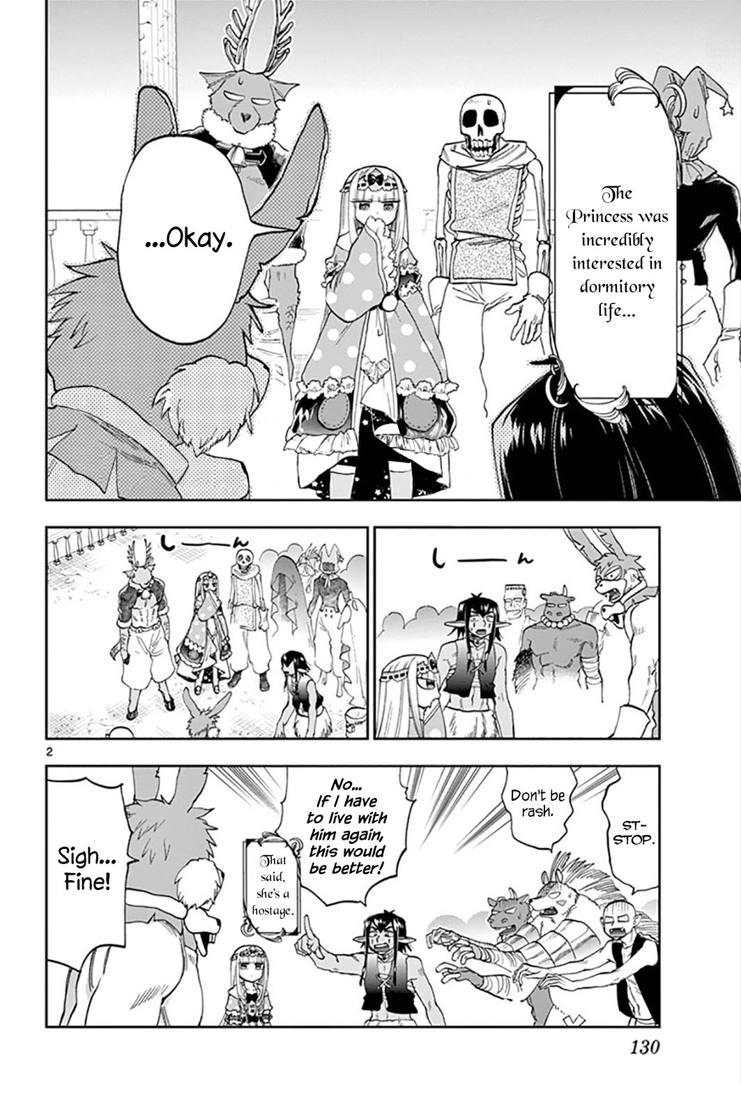 Maou-jou de Oyasumi Chapter 141 page 2 - Chapter 141: Welcome to the Newcomers' Dorm