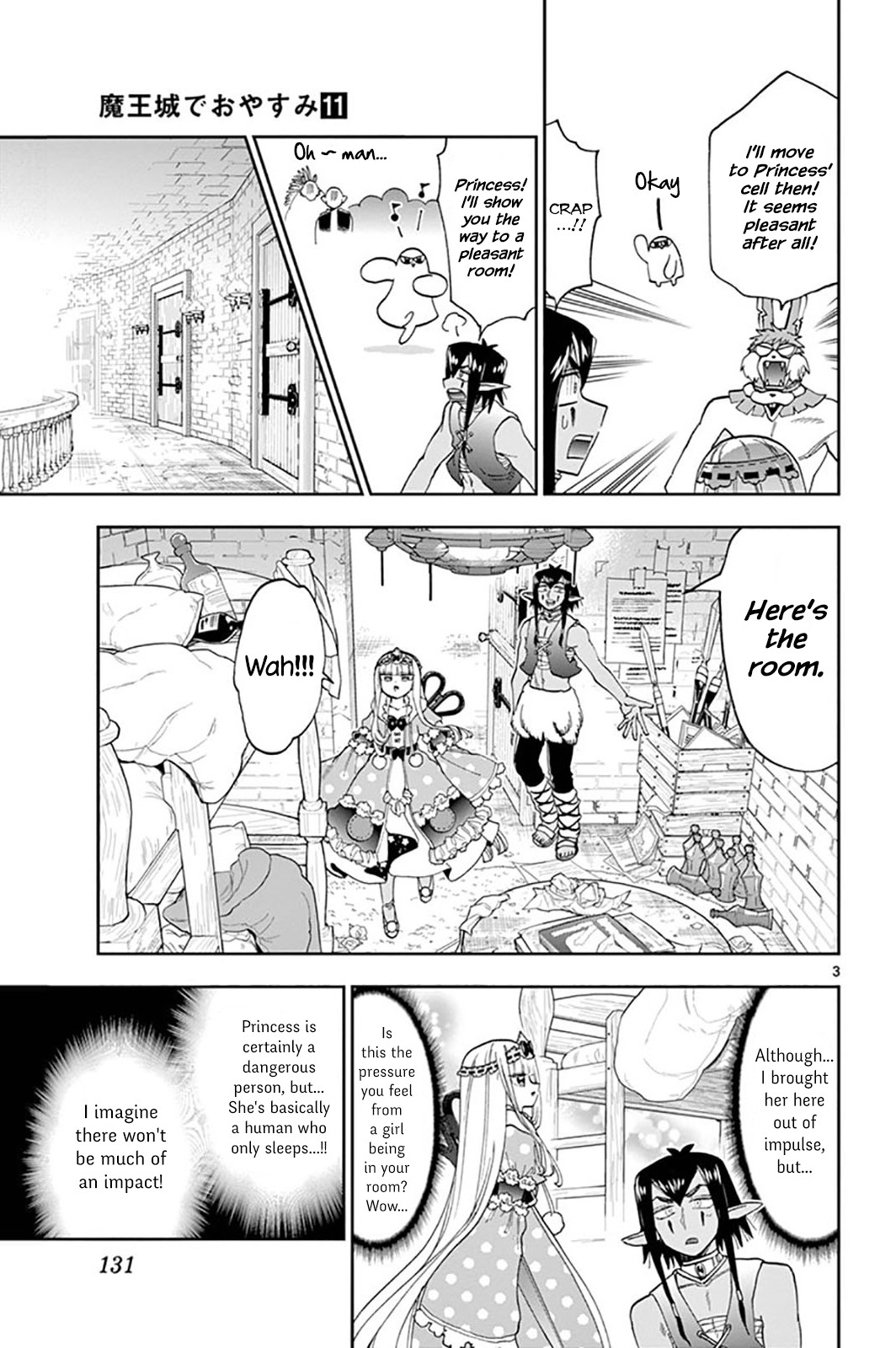 Maou-jou de Oyasumi Chapter 141 page 3 - Chapter 141: Welcome to the Newcomers' Dorm