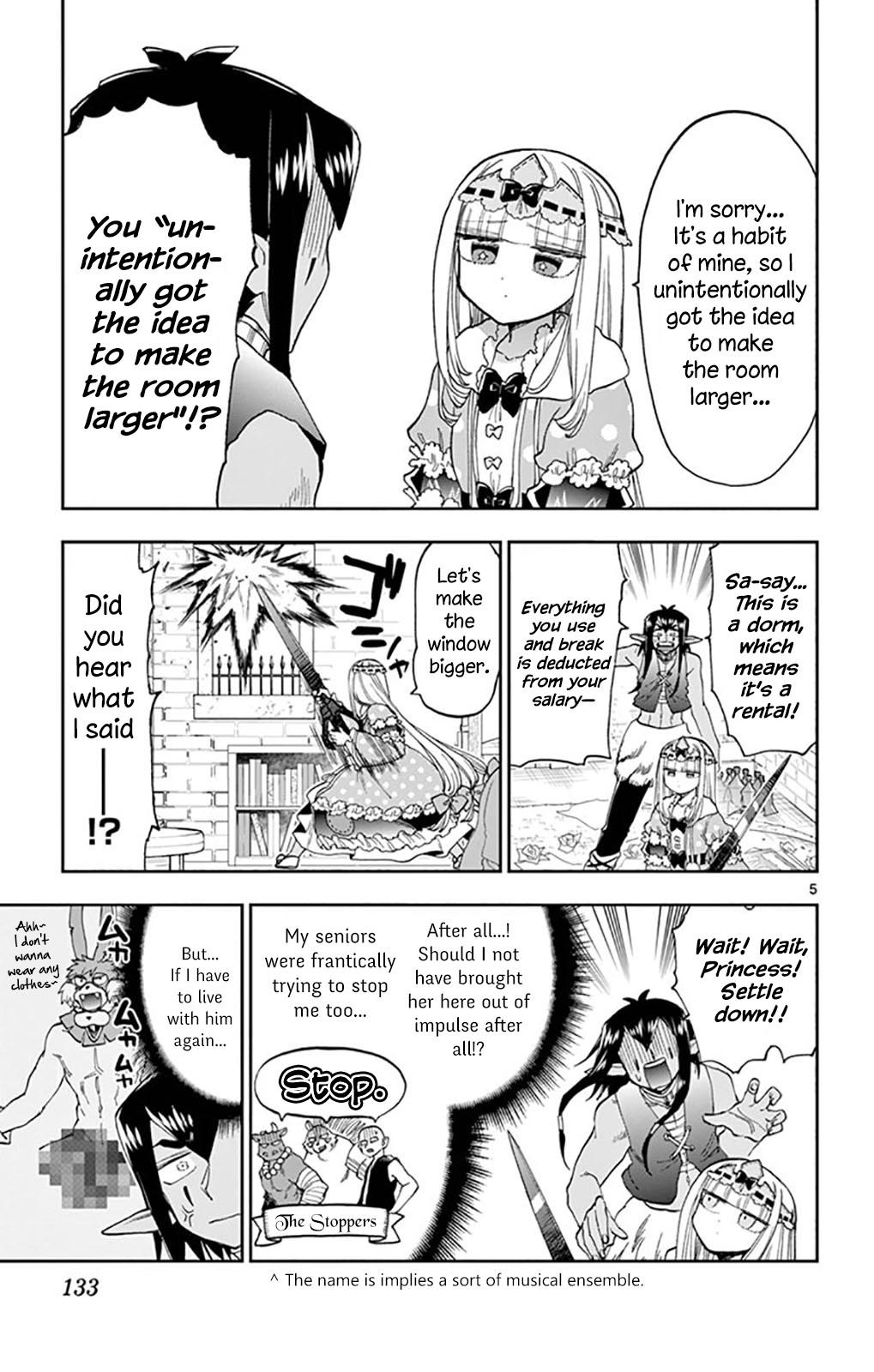 Maou-jou de Oyasumi Chapter 141 page 5 - Chapter 141: Welcome to the Newcomers' Dorm