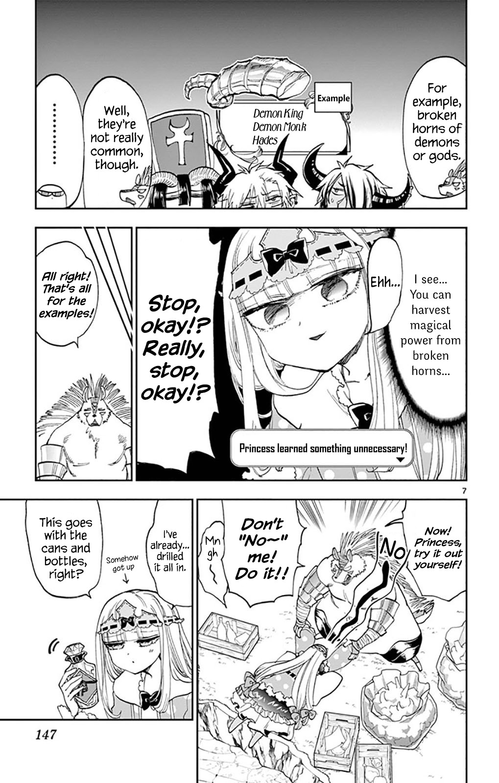 Maou-jou de Oyasumi Chapter 142 page 7 - Chapter 142: Manga Magazines Are Generally Recyclable Resources