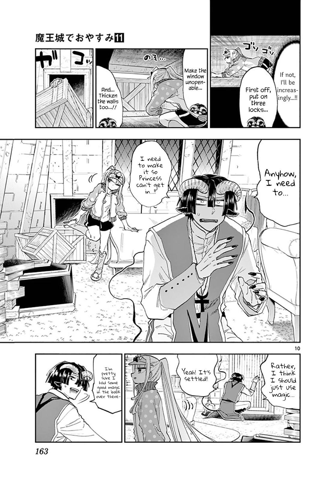 Maou-jou de Oyasumi Chapter 143 page 10 - Chapter 143: Night 143