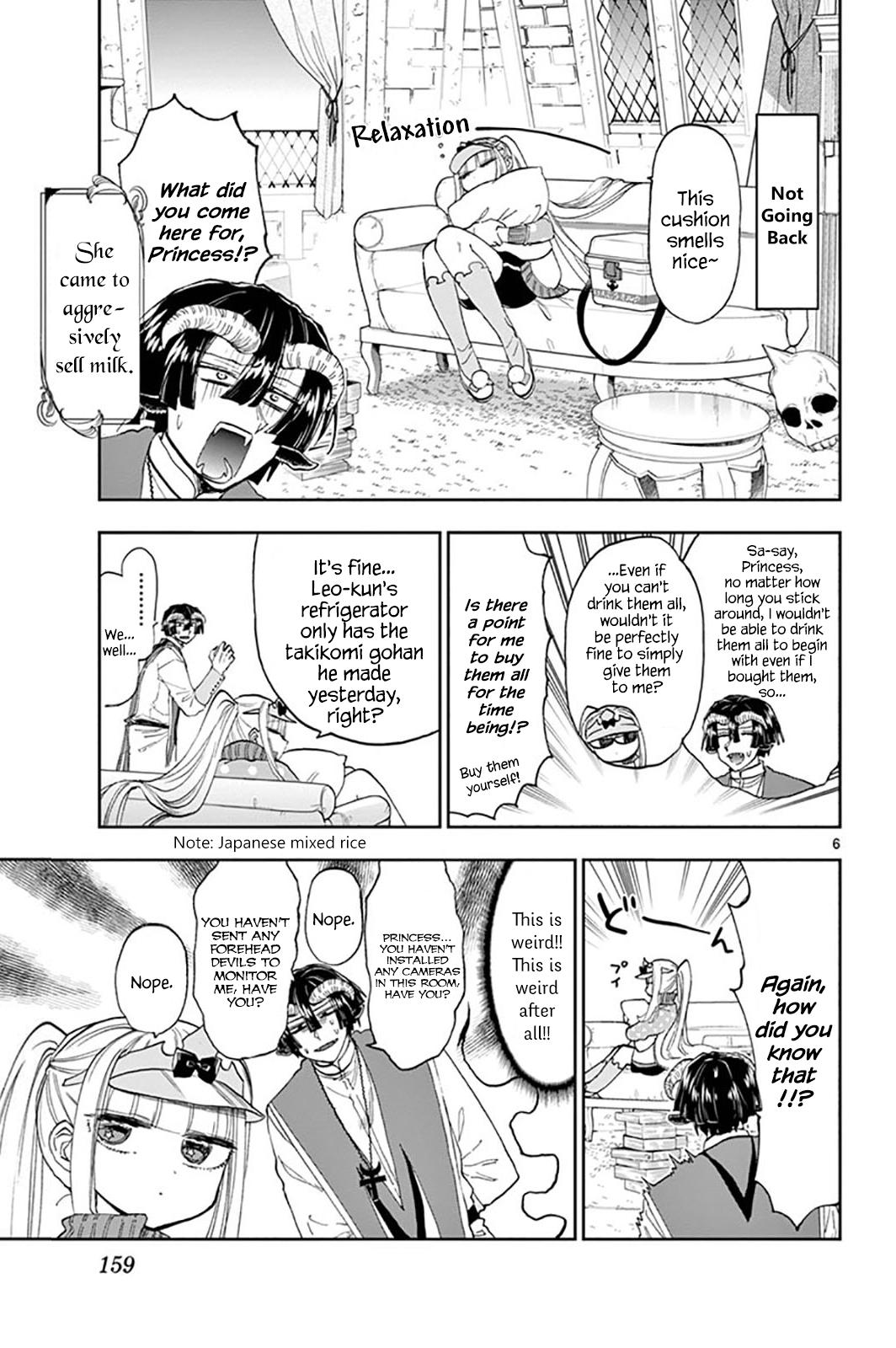 Maou-jou de Oyasumi Chapter 143 page 6 - Chapter 143: Night 143