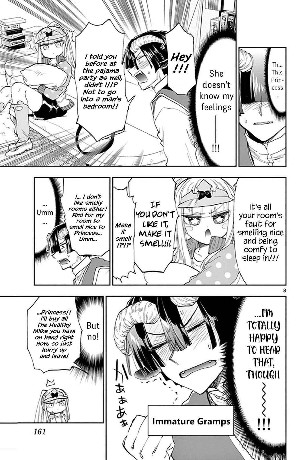 Maou-jou de Oyasumi Chapter 143 page 8 - Chapter 143: Night 143
