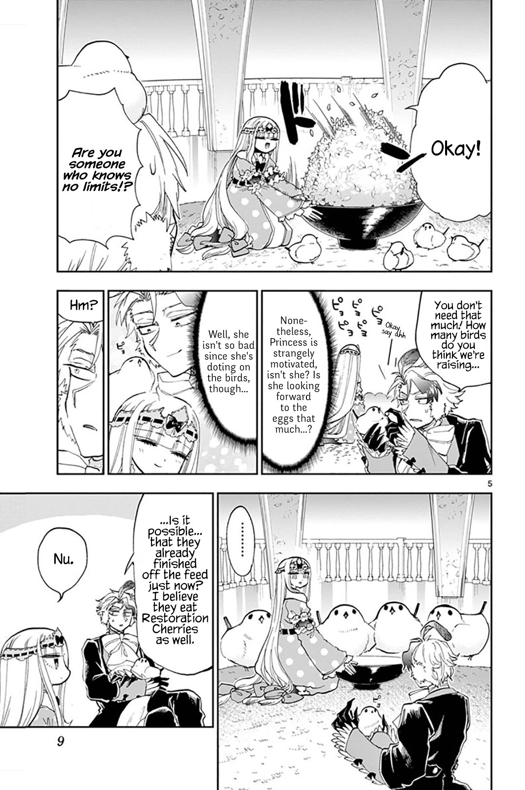Maou-jou de Oyasumi Chapter 144 page 5 - Chapter 144: They're Not Always Female!