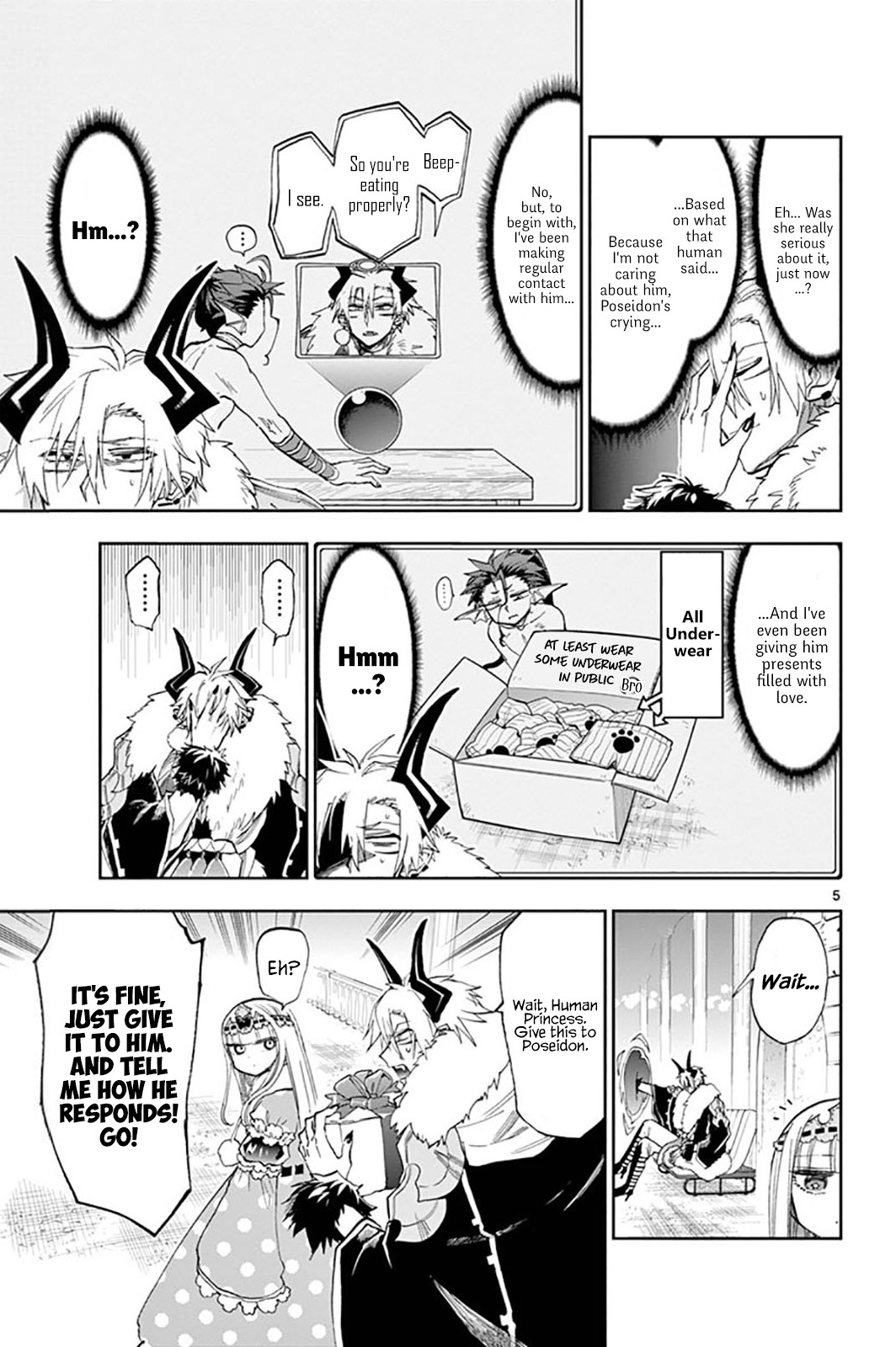Maou-jou de Oyasumi Chapter 146 page 5 - Chapter 146: Fishing With an Object is Despicable!!