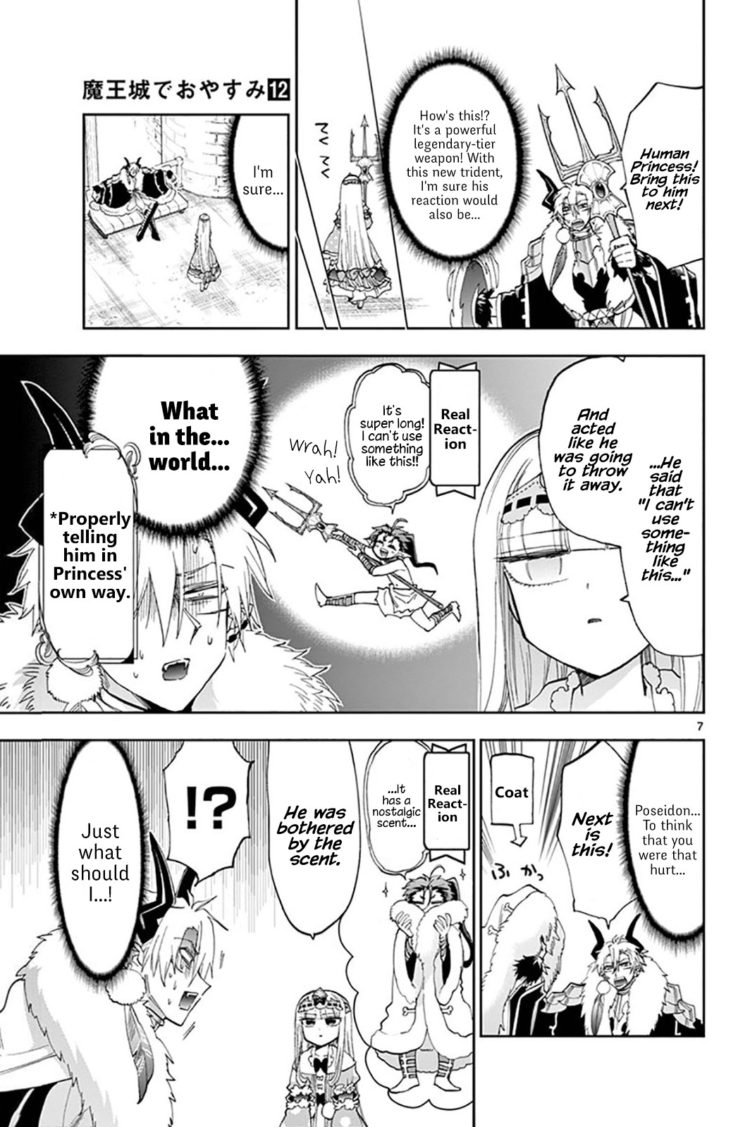 Maou-jou de Oyasumi Chapter 146 page 7 - Chapter 146: Fishing With an Object is Despicable!!
