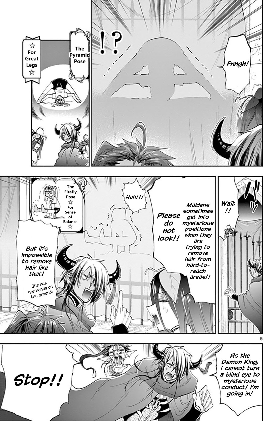 Maou-jou de Oyasumi Chapter 147 page 5 - Chapter 147: Princess Suya Rhys and the Secret Room