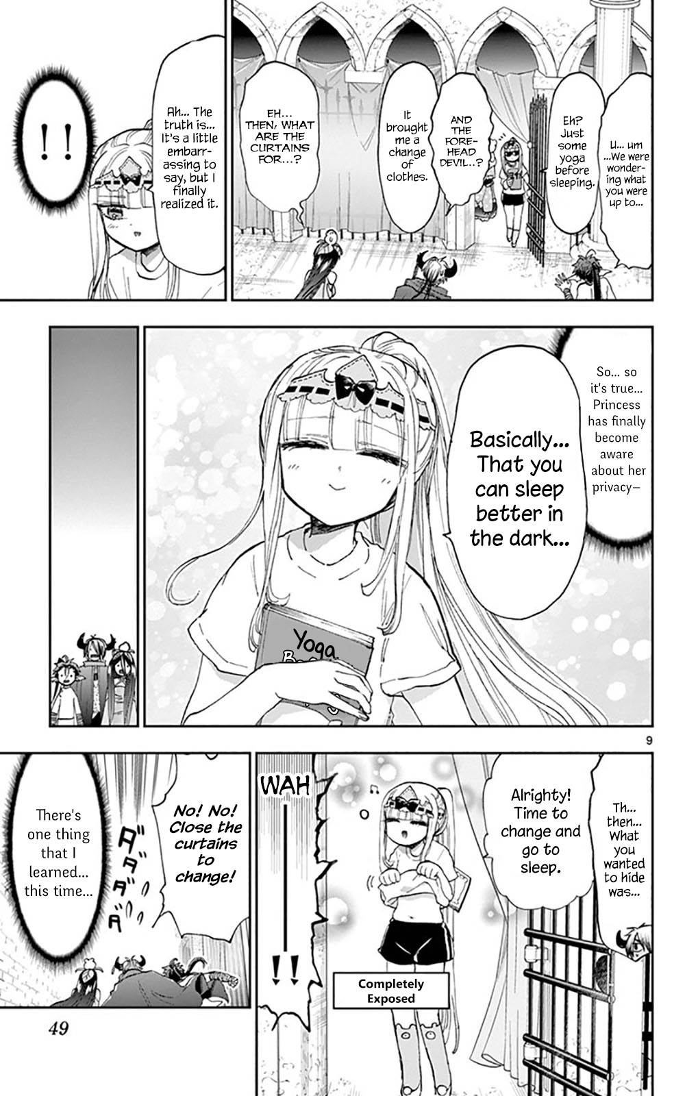 Maou-jou de Oyasumi Chapter 147 page 9 - Chapter 147: Princess Suya Rhys and the Secret Room