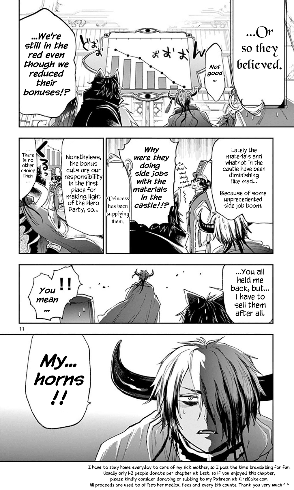 Maou-jou de Oyasumi Chapter 148 page 12 - Chapter 148: 2% Means 1/50, You Know?