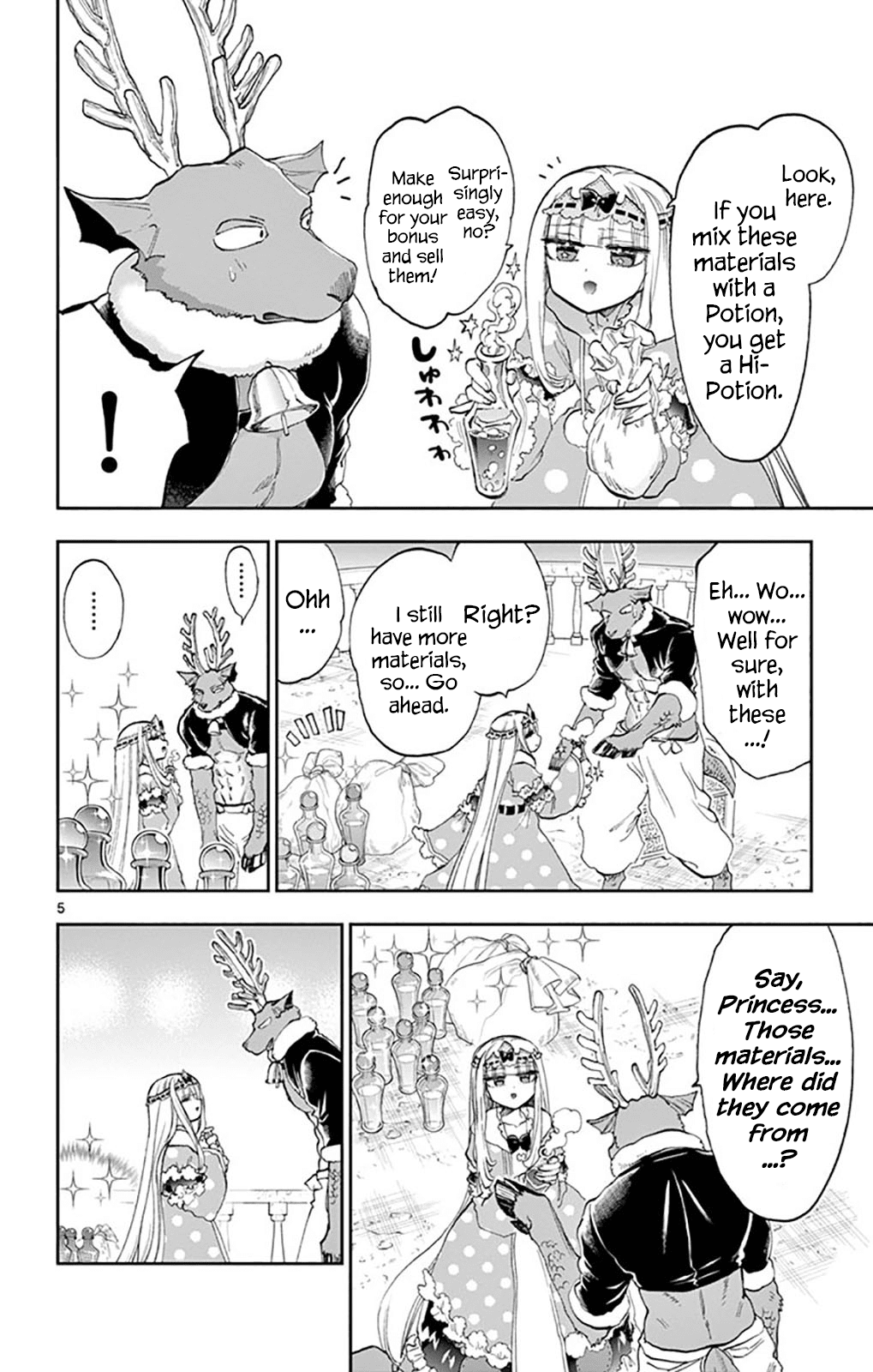 Maou-jou de Oyasumi Chapter 148 page 6 - Chapter 148: 2% Means 1/50, You Know?