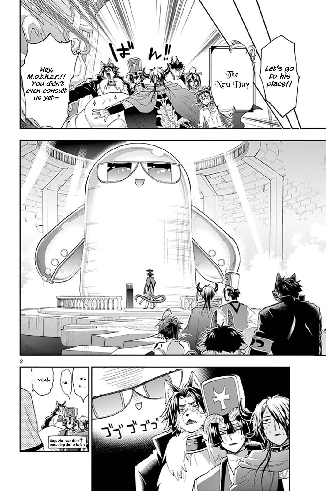 Maou-jou de Oyasumi Chapter 150 page 2 - Chapter 150: A Model's a Model After All