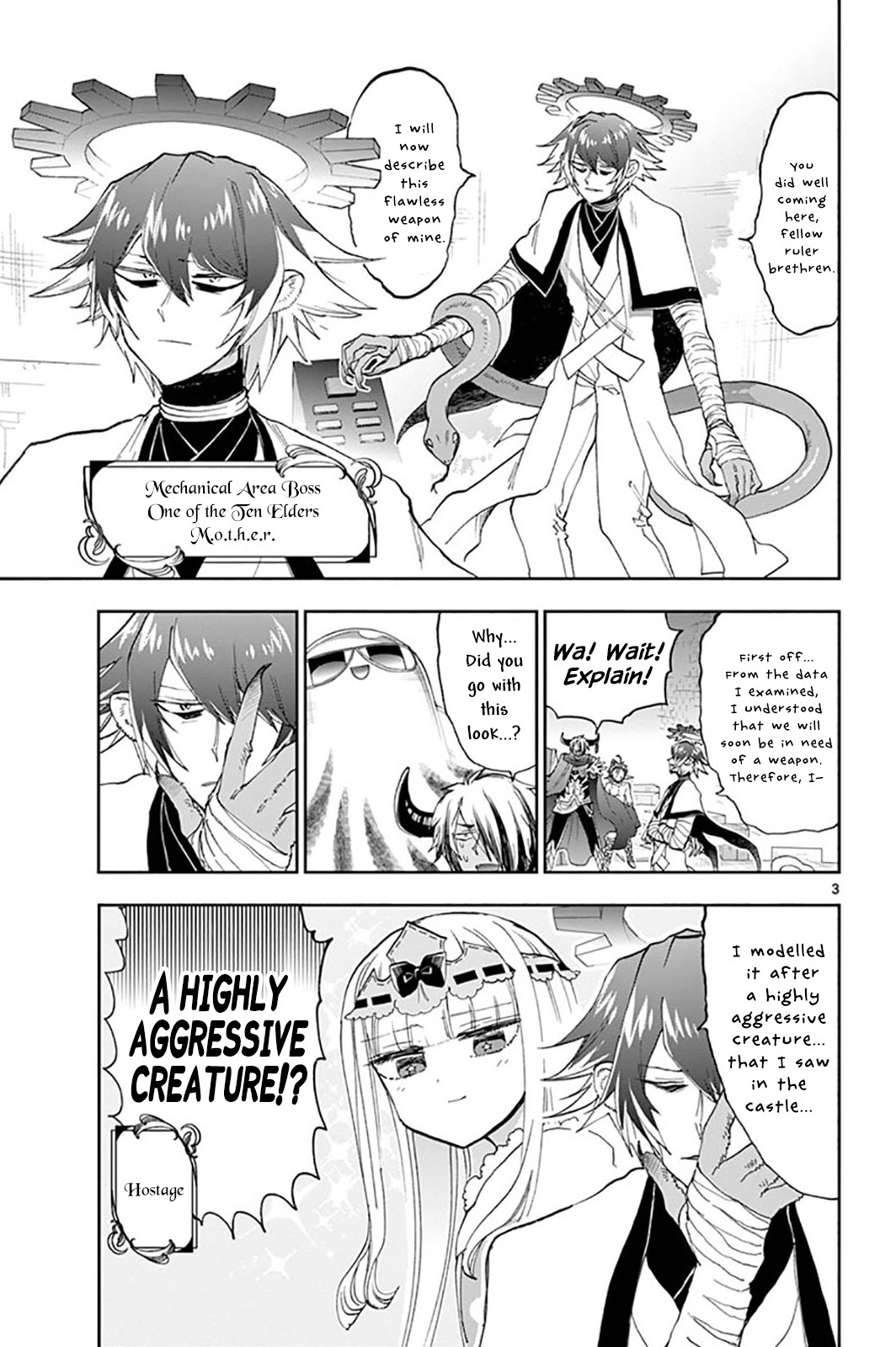 Maou-jou de Oyasumi Chapter 150 page 3 - Chapter 150: A Model's a Model After All