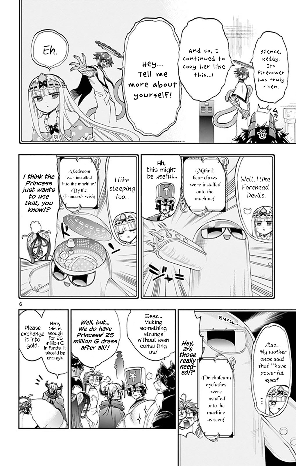 Maou-jou de Oyasumi Chapter 150 page 6 - Chapter 150: A Model's a Model After All